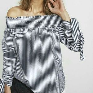 Faithful the Brand Central Park Stripe Top in XS